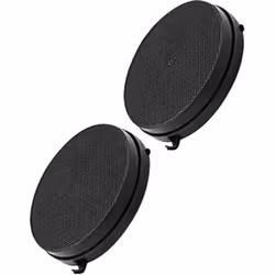 Lot de 2 filtres charbon ronds (Type 6) pour hotte AIRLUX, FALMEC Ils filtrent efficacement les vapeurs de graisse et les ode ...
