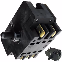 Commutateur 7 positions EGO compatible pour four cuisinière ARTHUR MARTIN ELECTROLUX, ARISTON HOTPOINT, FAURE, ZANUSSI, AEG,  ...