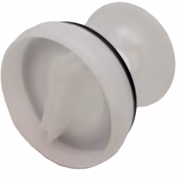 Filtre de vidange pour lave-linge Bouchon de pompe faisant office de filtre à peluches Dimensions : Long. 74 mm, Diam. 63 mm  ...