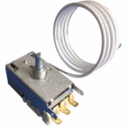 Thermostat K59H2800 K59L2621 compatible pour Réfrigérateur, congélateur, LIEBHERR, THERMOR, LIEBHERR, ARISTON HOTPOINT, INDES ...