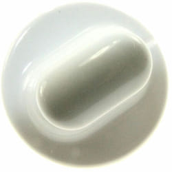 Bouton de minuterie blanc (SS-983786) Cuiseur vapeur SEB tefal