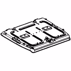 Réflecteur supérieur + verrou pour Raclette, gril, Wok TEFAL TS-01041640 Appareils compatibles : [RACLETTE, GRIL, WOK TEFAL: ...