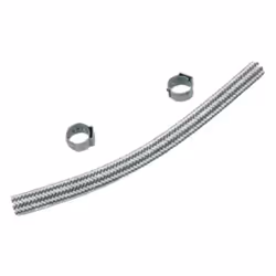 Tuyau 16cm + 2 agraffes pour Centrale vapeur CALOR CS-00123019 Appareils compatibles : [CENTRALE VAPEUR, FER À REPASSER CALOR ...