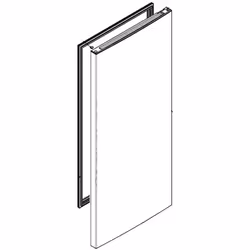Joint de porte (partie réfrigérateur) pour Réfrigérateur, congélateur BEKO 4633085500, 4669522800 Appareils compatibles : [FR ...