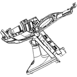 Rowenta - Boitier inférieur blanc (RS-RH5841) Aspirateur