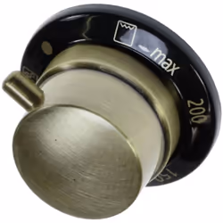 Manette thermostat pour Four, cuisinière BEKO 250315625 Appareils compatibles : [FOUR, CUISINIÈRE BEKO: ] CDF63111DB, FDF6311 ...