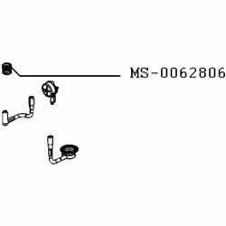 Ressort amortisseur de pompe (repère MS-0062806) pour Cafetière, Expresso KRUPS MS-0062806 Appareils compatibles : [CAFETIÈRE ...