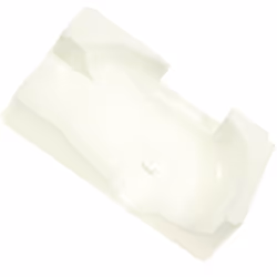 Bac d'évaporation compresseur pour Réfrigérateur, congélateur BEKO, FAR, ESSENTIEL B, FAR, BLOMBERG, ARDEM, SABA 4893640100 A ...