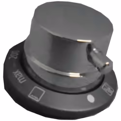 Manette thermostat (partie four) pour Four, cuisinière BEKO 250315605 Appareils compatibles : [FOUR, CUISINIÈRE BEKO: ] CDF63 ...