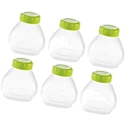 Lot de 6 bouteilles pour yaourt à boire