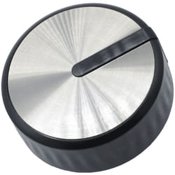 Bouton de commande gris