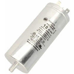 Condensateur 18µf (C00296252, 482000023365) Sèche-linge Indesit ariston hotpoint
