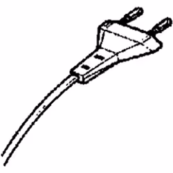 Cordon blanc pour Robot ménager MOULINEX MS-7222604333 Appareils compatibles : [ROBOT MÉNAGER MOULINEX: ] MASTERCHEF370, OVAT ...