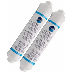 Lot de 2 Cartouche filtre à eau wpro USC100 (481281718629, 484000008553) Réfrigérateur, congélateur samsung, de dietrich, lg, aeg