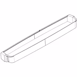 Balconnet pour Réfrigérateur, congélateur BEKO Dimensions: 724X130X61 mm 5714630400 Appareils compatibles : [FRIGO, RÉFRIGÉRA ...