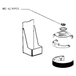 Krups - Support / carte électronique (repère MS-624955) nespresso vertuo next