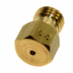 Injecteur, gicleur gaz butane propane diam 0.77 d'origine pour Four, cuisinière ARTHUR MARTIN, ELECTROLUX, AEG, ZANUSSI 35440 ...