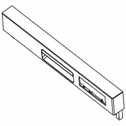 Bandeau pour Lave-vaisselle BEKO 1750660054 Appareils compatibles : [LAVE-VAISSELLE BEKO: ] UDFN15310S, SDFN15310S, TDFN15310 ...