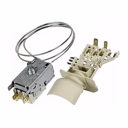 Kit thermostat avec boitier d'origine pour Réfrigérateur, congélateur BAUKNECHT, WHIRLPOOL, LADEN, IGNIS 484000008566, K59S27 ...