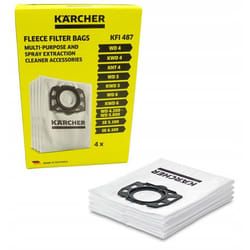 Boîte de 4 sacs feutre dorigine Aspirateur 28630060 2.863-006.0 KARCHER