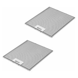Elica - Lot de 2 - Filtre métal (anti graisses) 267x305mm (C00242705, C00280008) Hotte aeg, airforce, amana, ariston hotpoint, arthur martin