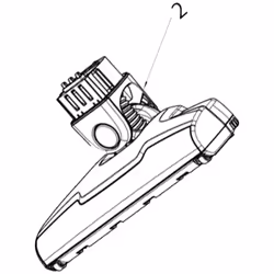 Brosse d'origine pour Aspirateur ELECTROLUX, AEG 140188845048 Appareils compatibles : [ASPIRATEUR ELECTROLUX: ] WQ61-42GG, WQ ...