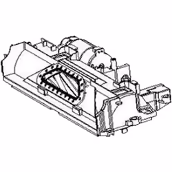Moteur + support brosse pour Aspirateur robot ROWENTA RS-2230001922 Appareils compatibles : [ASPIRATEUR ROBOT ROWENTA: ] RR74 ...