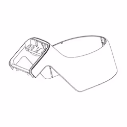 Enjoliveur gris pour Robot ménager COMPANION MOULINEX MS-8030000303 Appareils compatibles : [ROBOT MÉNAGER MOULINEX: ] COMPAN ...