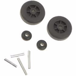 Lot de 2 roues pour Aspirateur HOOVER 49113575 Appareils compatibles : [ASPIRATEUR CANDY: ] CAS122PT001[ASPIRATEUR HOOVER: ]  ...