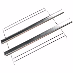 Guide gauche pour grille pour four, cuisinière GORENJE Dimensions : 363x253 mm 564528 Appareils compatibles : [FOUR, CUISINIÈ ...