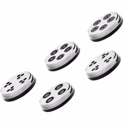 Set de 5 disques à pâtes d'origine pour Accessoires et entretien BOSCH 17000967 Appareils compatibles : BB4348431