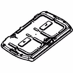 Réflecteur supérieur + verrou pour Raclette, gril, Wok TEFAL, ALL-CLAD TS-01041380 Appareils compatibles : [RACLETTE, GRIL, W ...