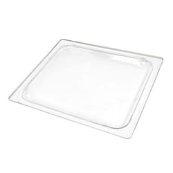 Lèche frite en verre d'origine 410X330X30 mm