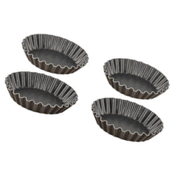 Jeu de 4 moules à tartelettes (11cm)
