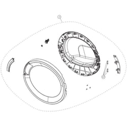 Porte complète (repère 10)
