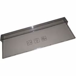 Façade de tiroir intermédiaire (partie congélateur) pour Réfrigérateur, congélateur BEKO Dimensions : 455X165 mm 5918522000 A ...