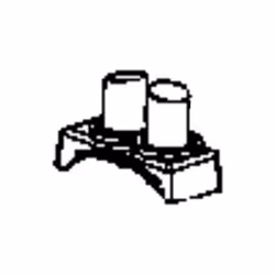 Bouton pour Cafetière, Expresso KRUPS MS-624418, MS-623623 Appareils compatibles : [CAFETIÈRE, MACHINE À CAFÉ KRUPS: ] XN1001 ...