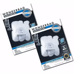 Lot de 2 boites (8 sacs universels) pour Aspirateur ROWENTA, MOULINEX, TEFAL, CALOR WB484720 Appareils compatibles : [ASPIRAT ...