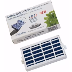 Filtre antibactérien d'origine Microban pour Réfrigérateur, congélateur WHIRLPOOL, KITCHENAID, BAUKNECHT, LADEN le filtre ant ...