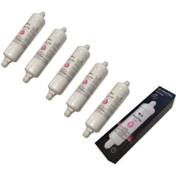 Lot de 5 filtres à eau externe pour Réfrigérateur LG ADQ73693901