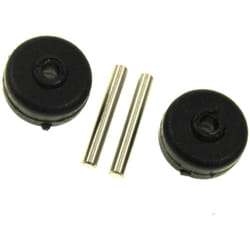 Lot de 2 roulettes + axe (SS-2230002458) Aspirateur Rowenta