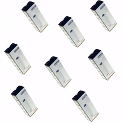 Lot de 8 filtres adoucisseur d'eau modèles ECAM pour Cafetière, Expresso DELONGHI 5513292811 Appareils compatibles : [CAFETIÈ ...
