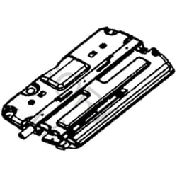 Réflecteur supérieur + bouton