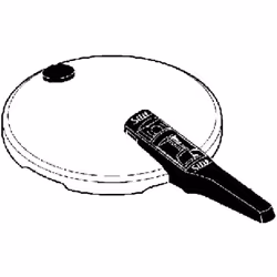 Couvercle complet diam180mm pour Cocotte-minute SEB, SILIT 2121304999, 2121260943 Appareils compatibles : [COCOTTE-MINUTE® SI ...
