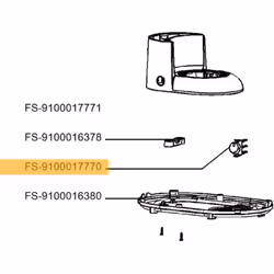 Interrupteur pour Cafetière, Expresso TEFAL FS-9100017770, FS9100017770 Appareils compatibles : [CAFETIÈRE, MACHINE À CAFÉ TE ...
