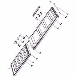 Led pour Réfrigérateur, congélateur THOMSON 1061672, 40040160 Appareils compatibles : [FRIGO, RÉFRIGÉRATEUR, CONGÉLATEUR THOM ...