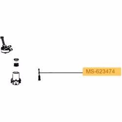 Sonde + ressort pour Cafetière, Expresso KRUPS, MOULINEX MS-623474, MS-623533 Appareils compatibles : [CAFETIÈRE, MACHINE À C ...
