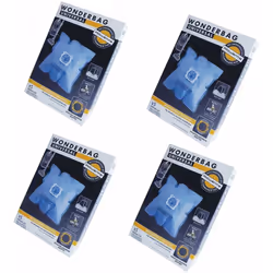 Lot de 4 boîtes (20 sacs microfibres) WONDERBAG pour Aspirateur ROWENTA, MOULINEX Sacs microfibres très résistants : filtrati ...