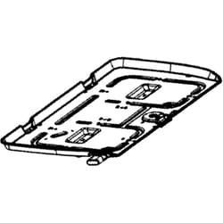 Réflecteur inférieur + verrou