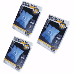 Lot de 3 boîtes (15 sacs microfibres) WONDERBAG pour Aspirateur ROWENTA, MOULINEX Sacs microfibres très résistants : filtrati ...